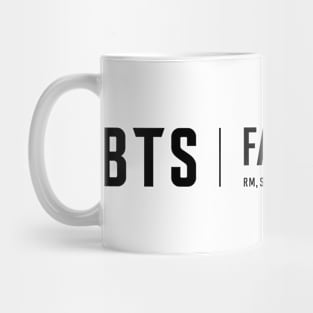 Bangtan Boys (BTS) Face Yourself Mug